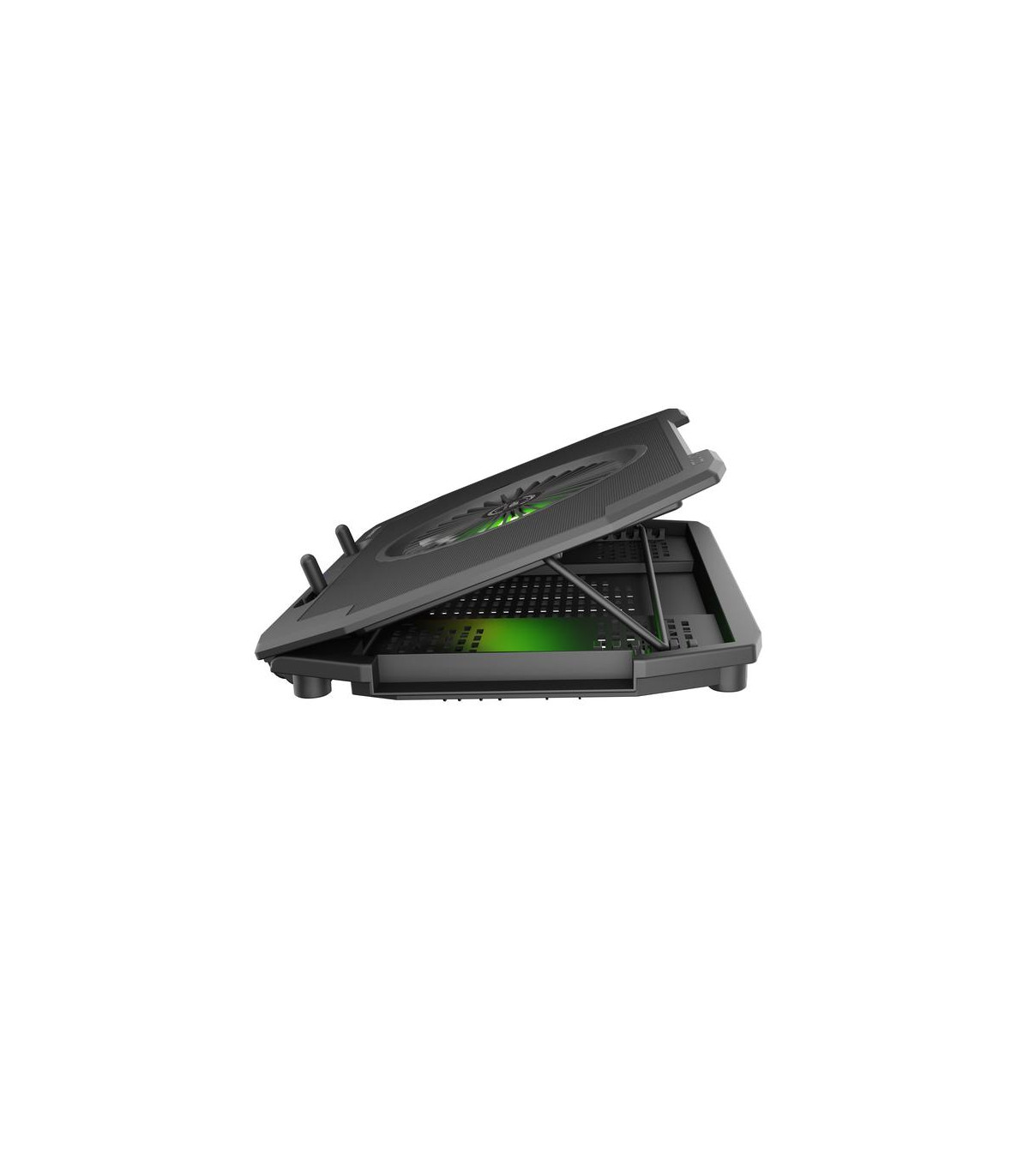 Base refrigeradora genesis oxid 850 rgb para portatil 15.6 pulgadas - 17.3 pulgadas usb