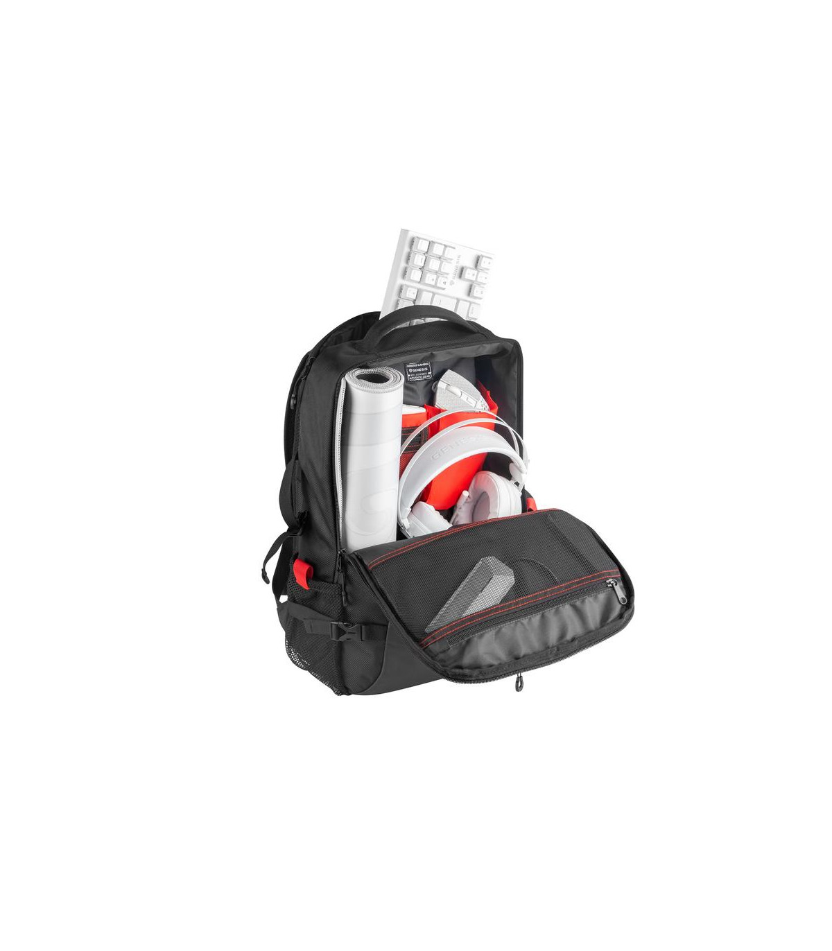 Mochila genesis pallad 410 para portatil 15.6 pulgadas negra