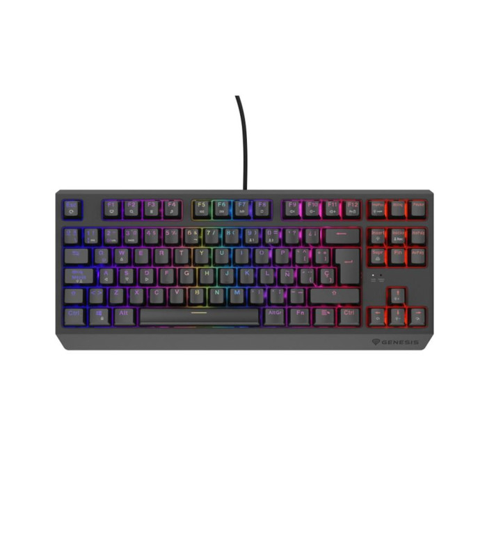 Teclado gaming genesis thor230 tkl rgb usb