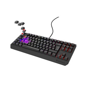 Teclado gaming genesis thor230 tkl rgb usb