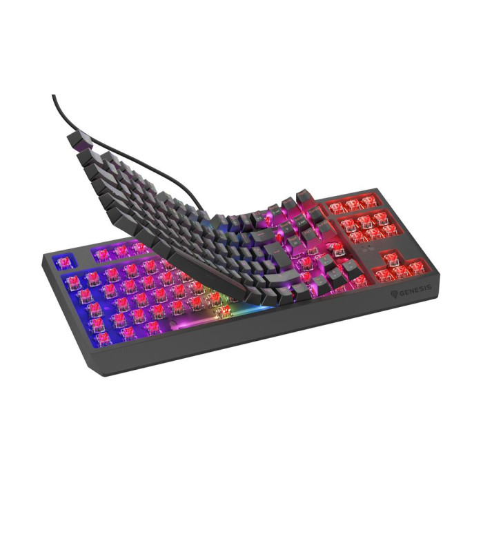 Teclado gaming genesis thor230 tkl rgb usb