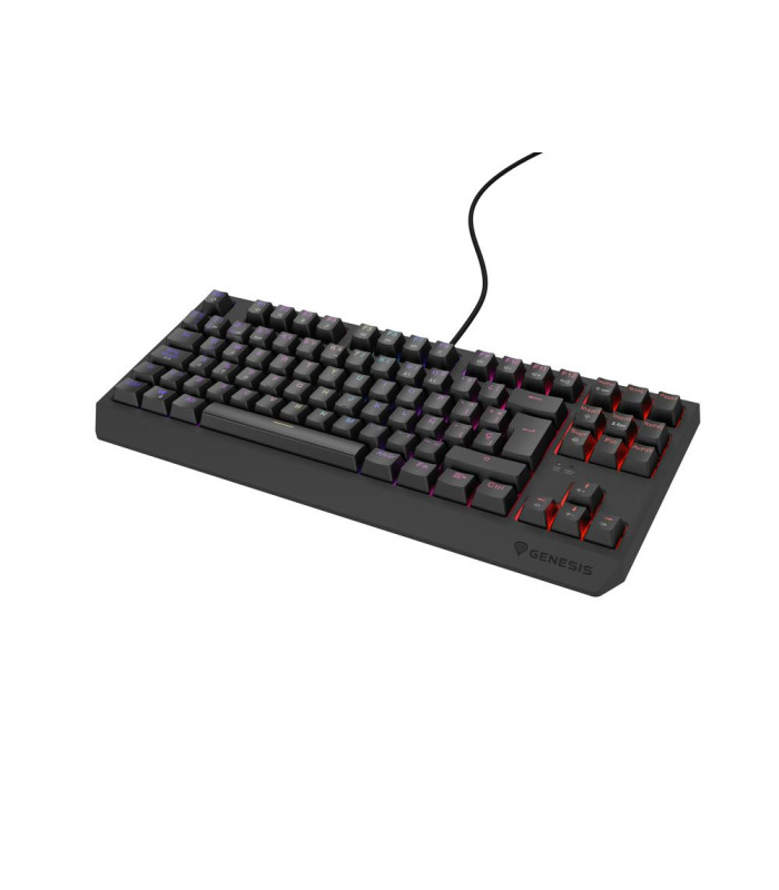 Teclado gaming genesis thor230 tkl rgb usb