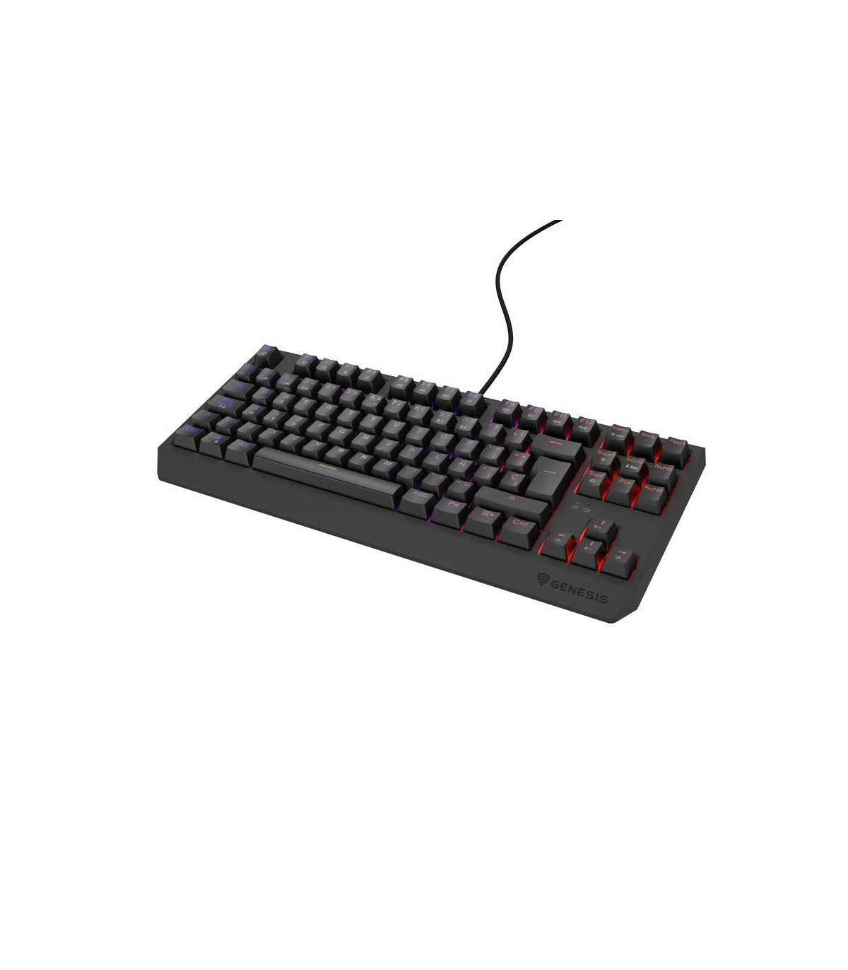 Teclado gaming genesis thor230 tkl rgb usb