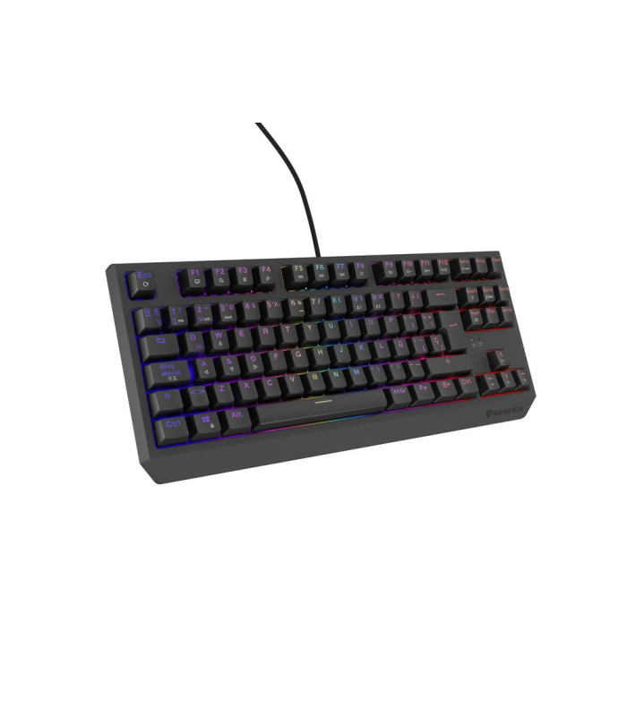 Teclado gaming genesis thor230 tkl rgb usb