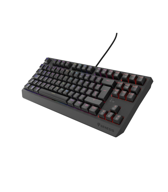 Teclado gaming genesis thor230 tkl rgb usb