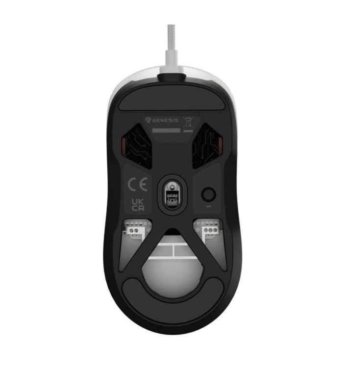 Raton gaming genesis krypton 660 blanco