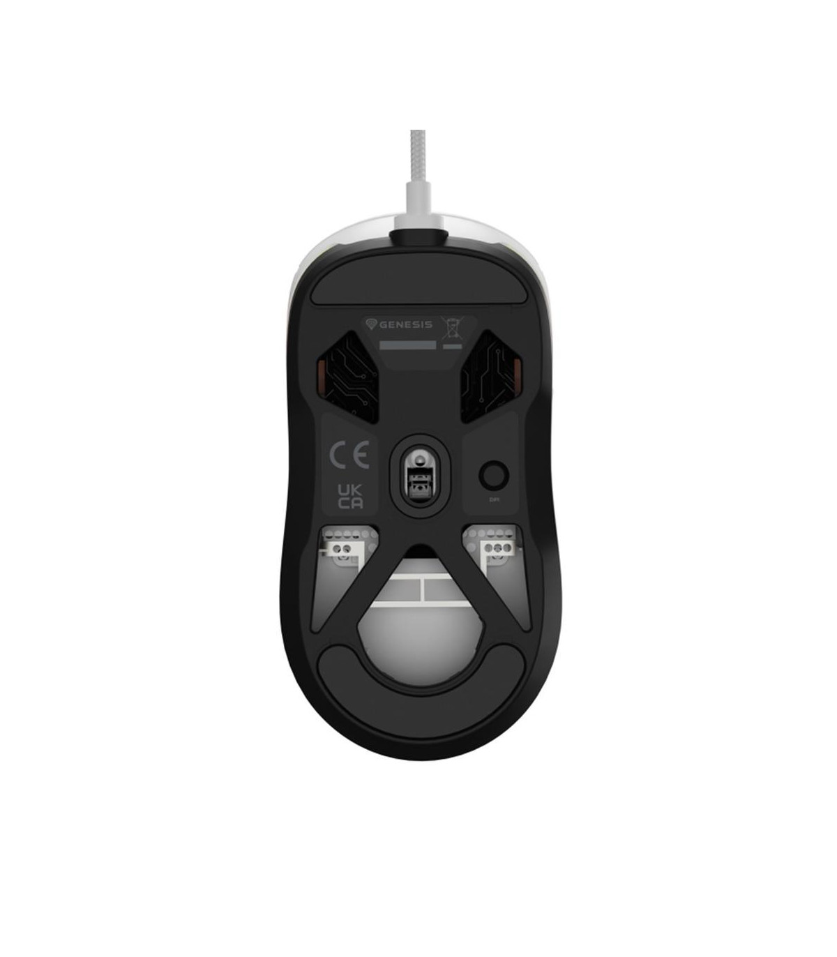 Raton gaming genesis krypton 660 blanco