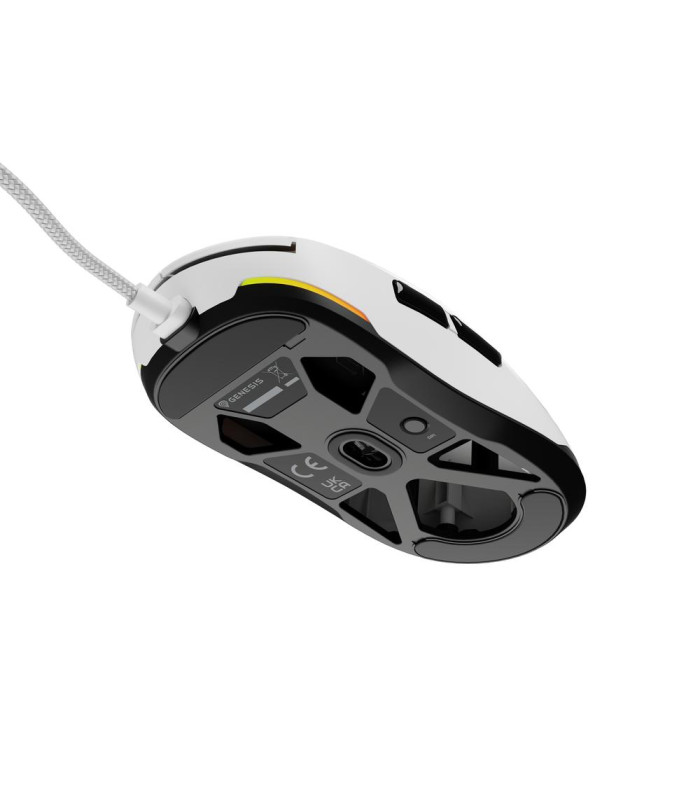 Raton gaming genesis krypton 660 blanco