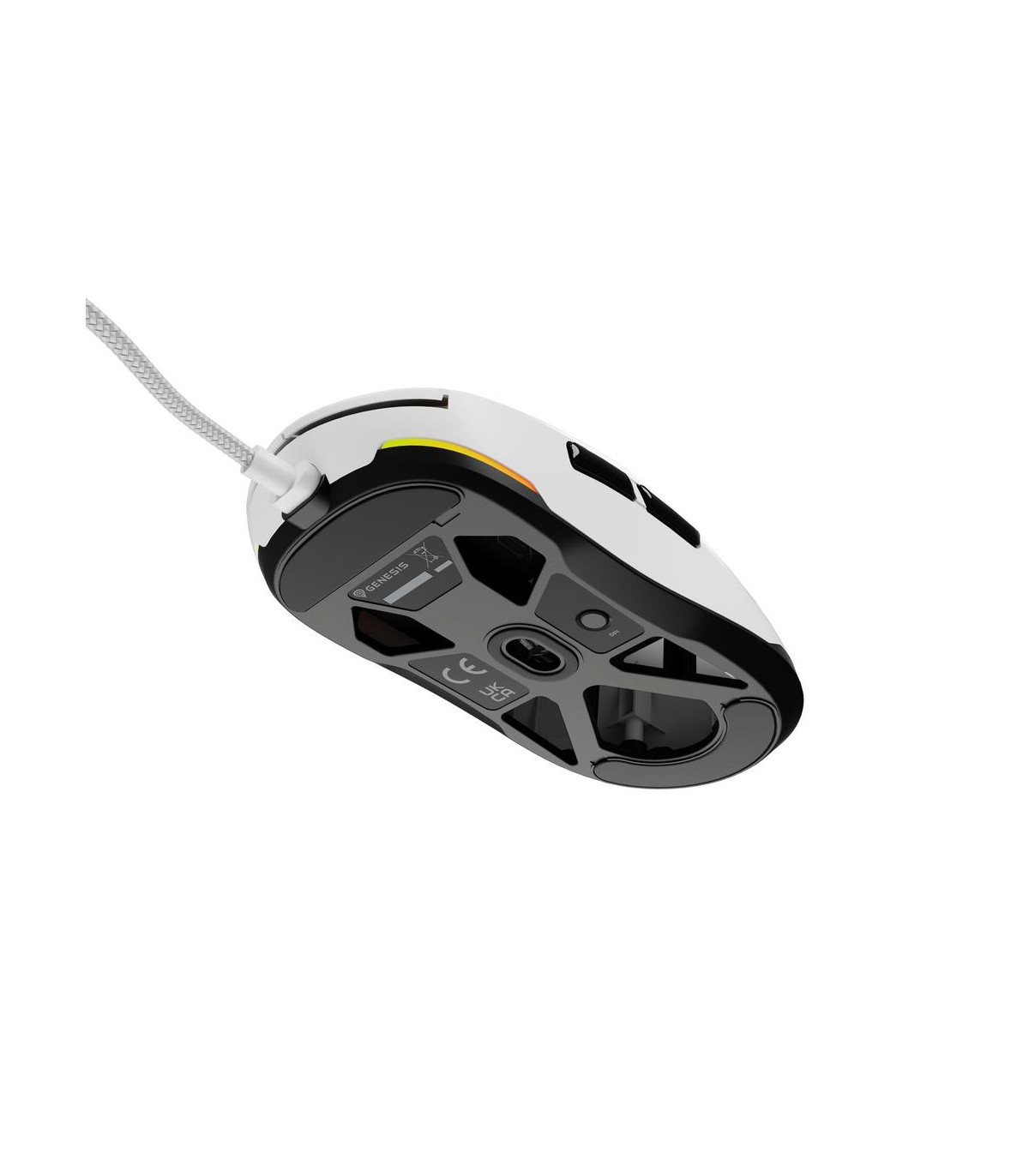 Raton gaming genesis krypton 660 blanco
