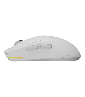 Raton inalambrico gaming genesis zircon 660 pro blanco