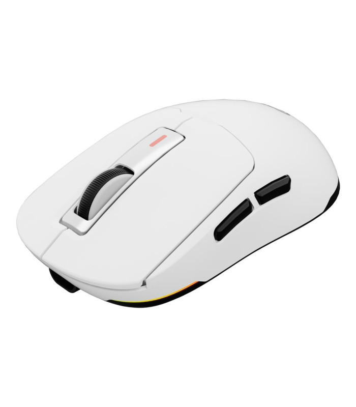 Raton inalambrico gaming genesis zircon 660 blanco