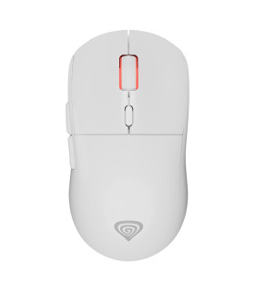 Raton inalambrico gaming genesis zircon xiii blanco