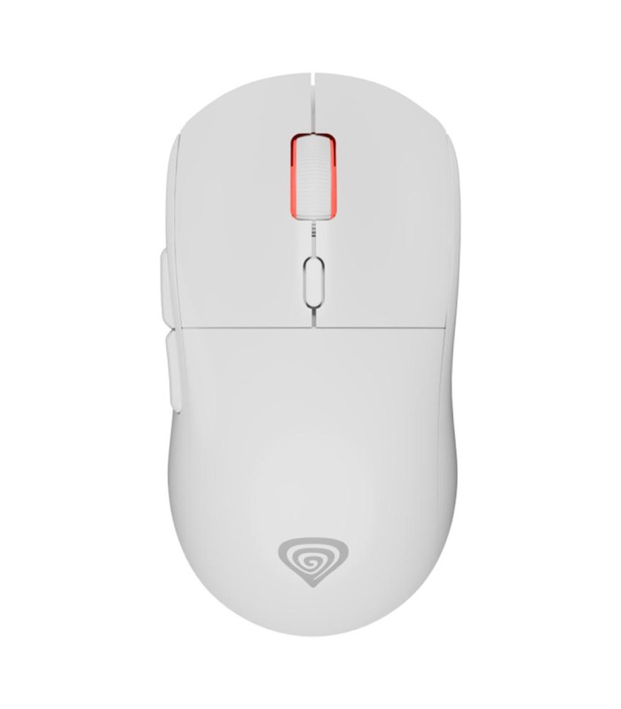 Raton inalambrico gaming genesis zircon xiii blanco