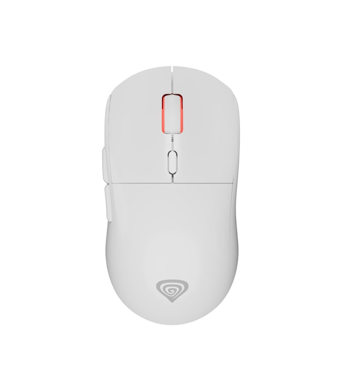 Raton inalambrico gaming genesis zircon xiii blanco