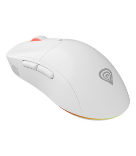 Raton inalambrico gaming genesis zircon xiii blanco