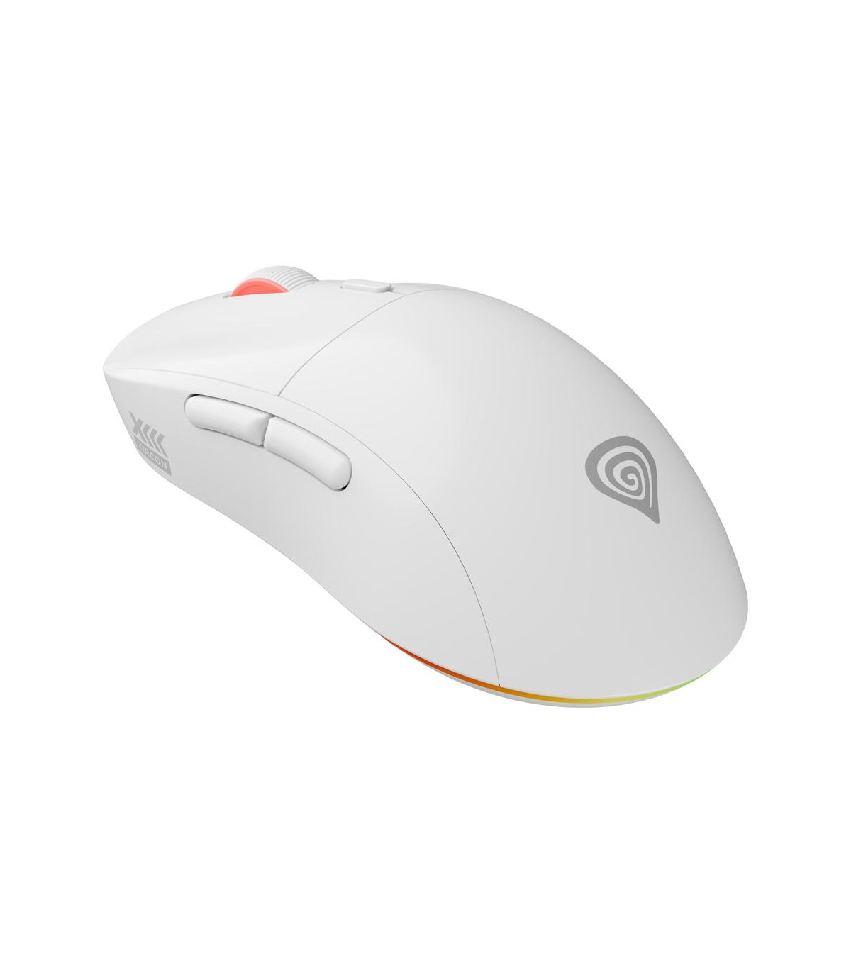 Raton inalambrico gaming genesis zircon xiii blanco