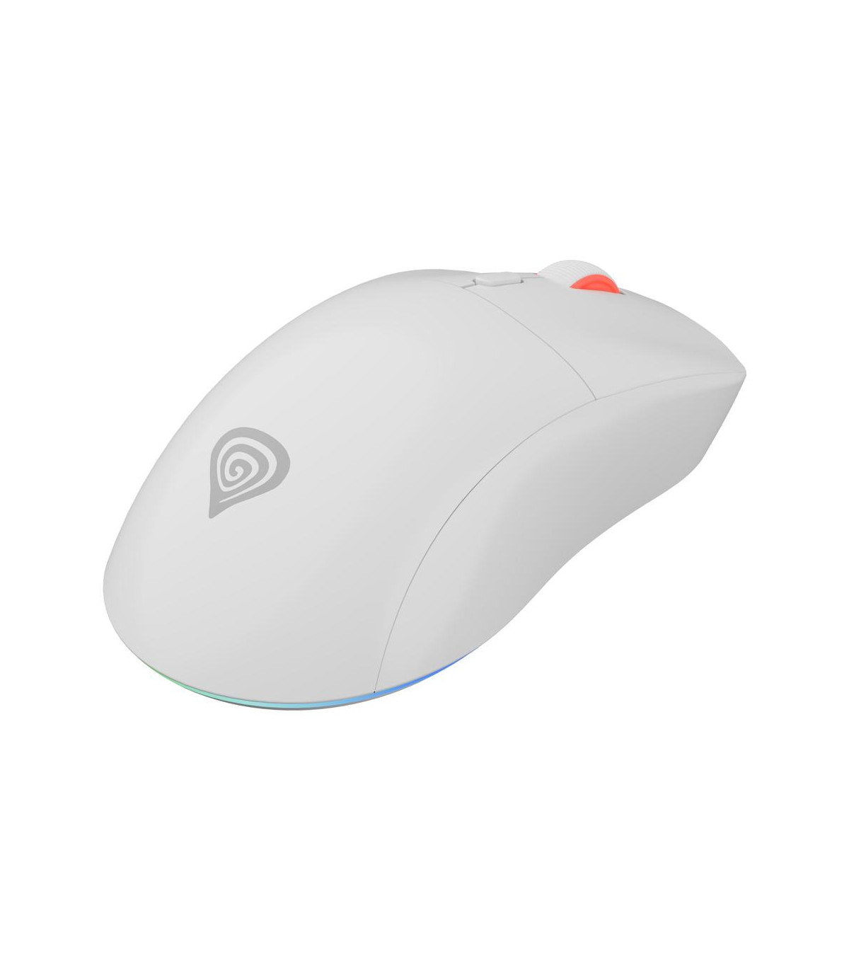 Raton inalambrico gaming genesis zircon xiii blanco