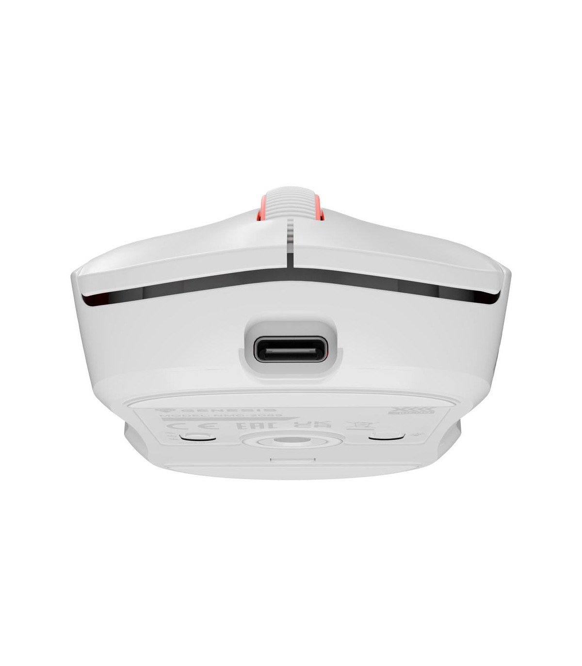 Raton inalambrico gaming genesis zircon xiii blanco