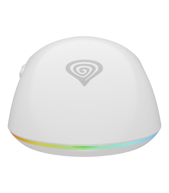 Raton inalambrico gaming genesis zircon xiii blanco