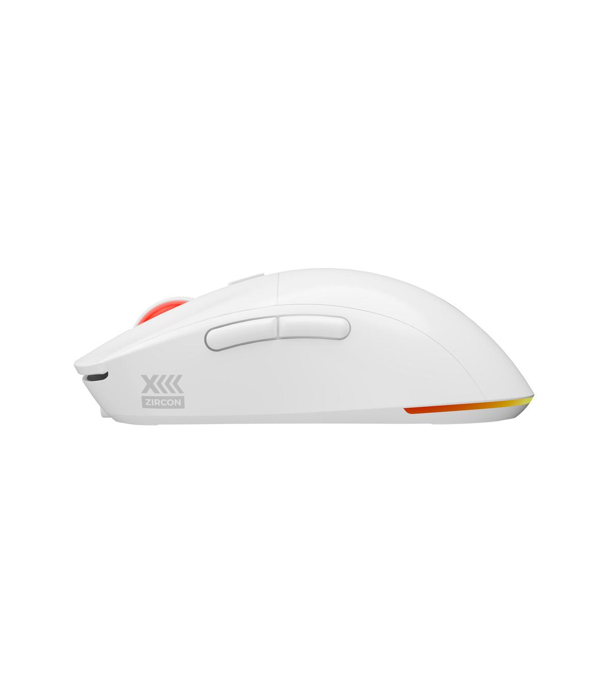 Raton inalambrico gaming genesis zircon xiii blanco