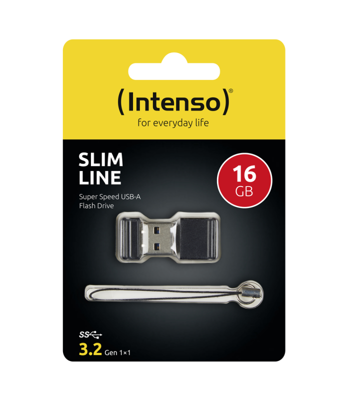 Memoria usb 3.2 intenso slim line 16gb