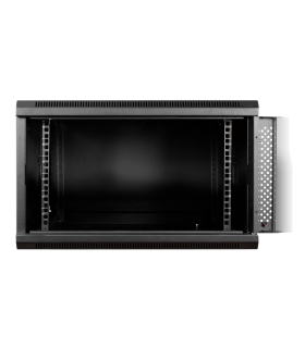 Armario rack mural 19 pulgadas phasak pro 6u 600x450 desmontado (envio flat pack)