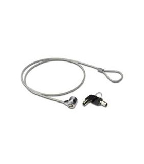 Cable de seguridad ewent cierre kensington (universal) para portatil -  2 llaves -  1.5m