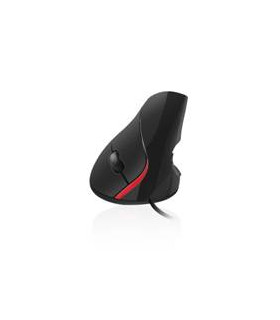 Mouse raton vertical ergonomico ewent ew3156 usb 2.0 -  1000dpi -  negro