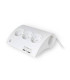 Regleta de escritorio ewent 5 tomas de corriente -  2 puertos usb -  blanco