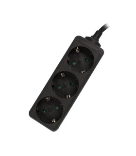 Regleta ewent 3 tomas shucko y 1.5 metros de cable