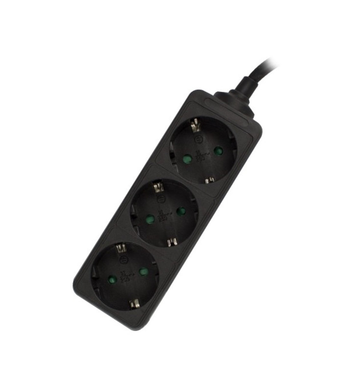 Regleta ewent 3 tomas shucko y 1.5 metros de cable