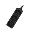 Regleta ewent 3 tomas shucko y 1.5 metros de cable