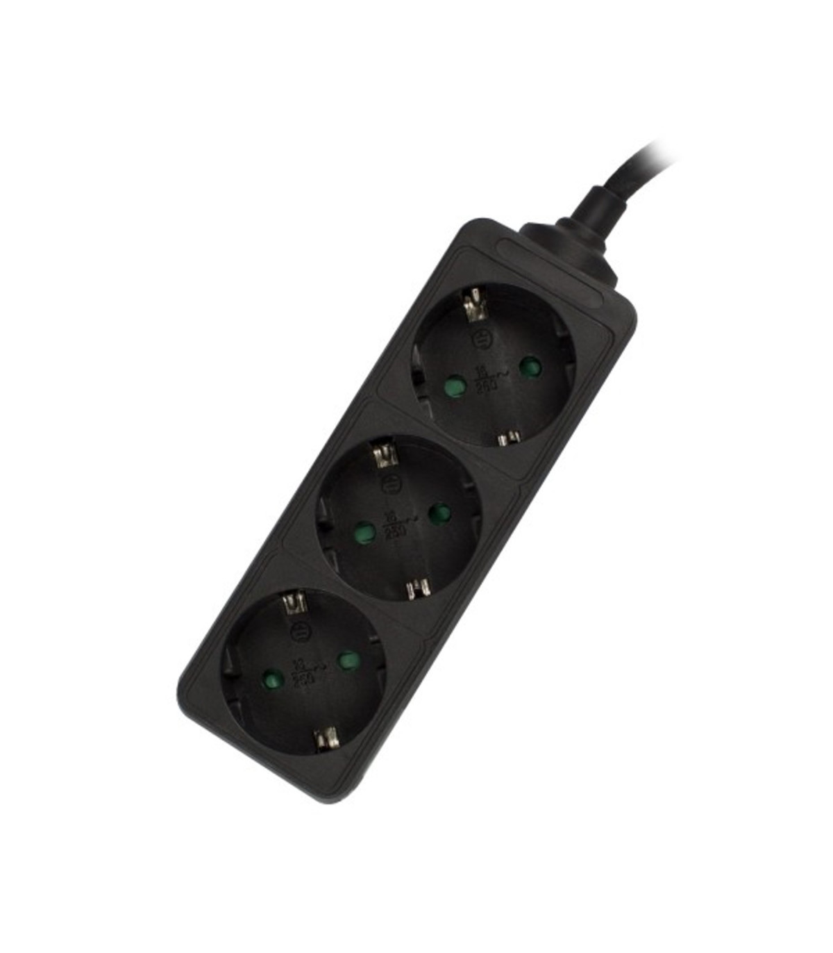Regleta ewent 3 tomas shucko y 1.5 metros de cable