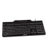 Teclado cherry kc 1000 sc lector de tarjeta chip integrado dni usb negro