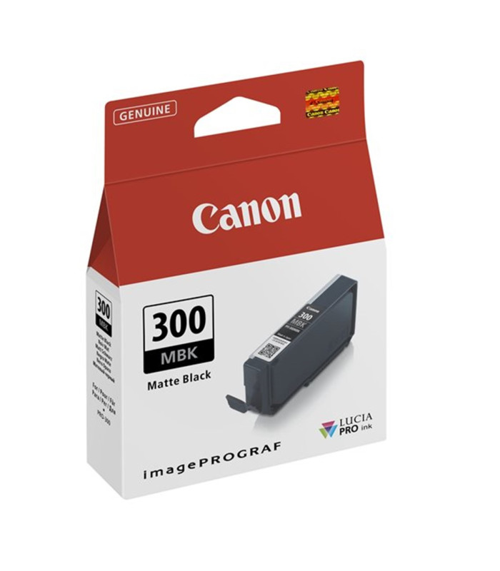Cartucho canon pfi - 300 mbk negro mate