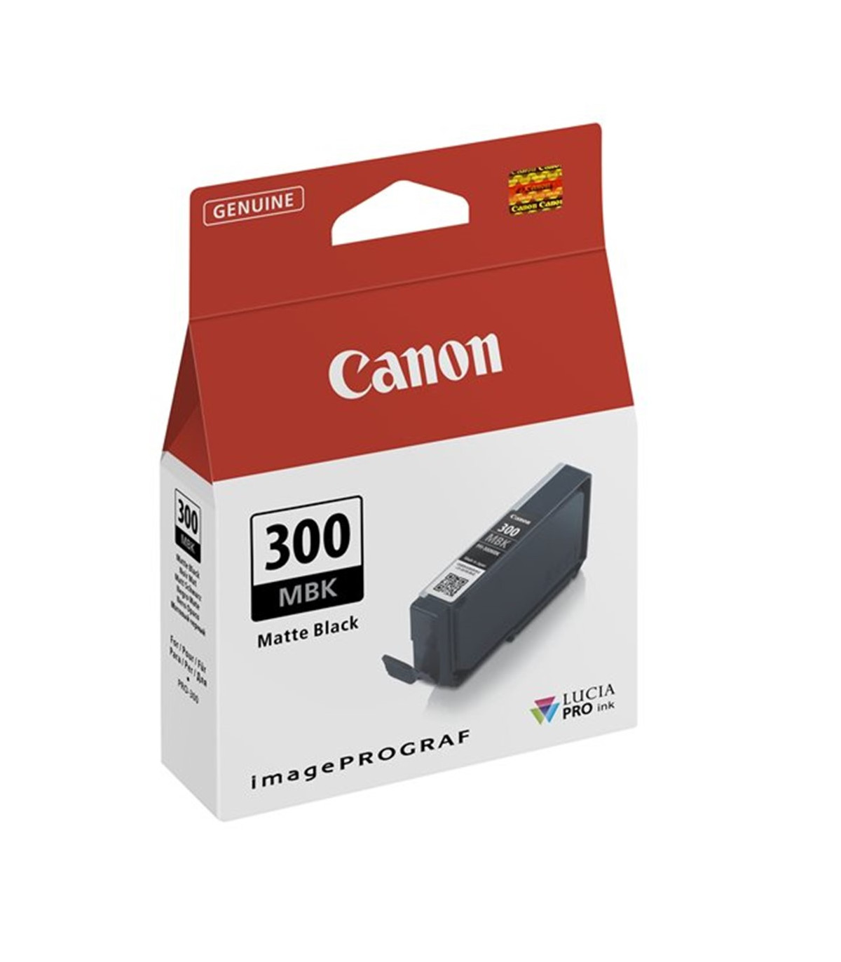 Cartucho canon pfi - 300 mbk negro mate