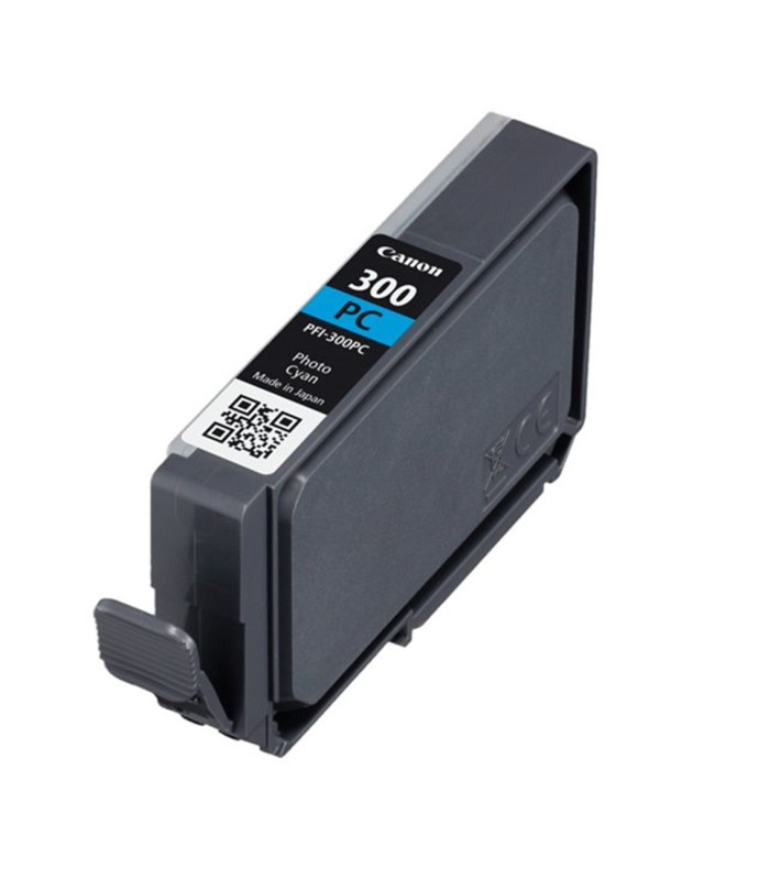 Cartucho canon pfi - 300 pc cian foto orginal