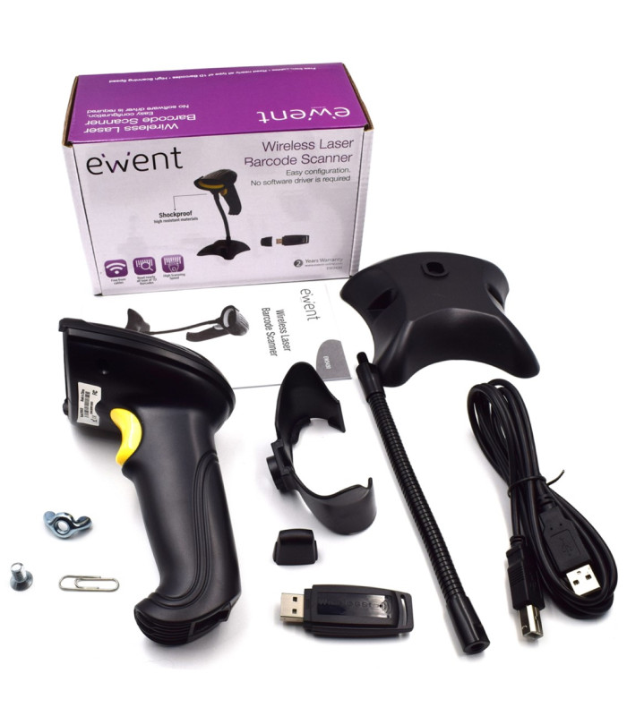 Lector codigo de barras ewent ew3430 wireless