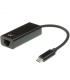 Cable adaptador ewent usb tipo c a rj45 - macho - hembra