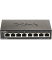 Switch d - link 8 puertos 10 - 100 - 1000 gestionable easysmart