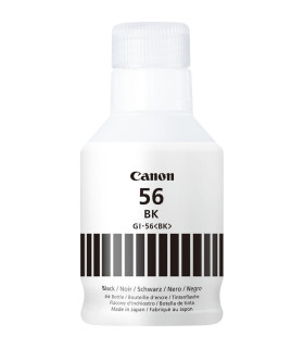 Botella tinta canon gi - 56bk 170ml 6000 paginas
