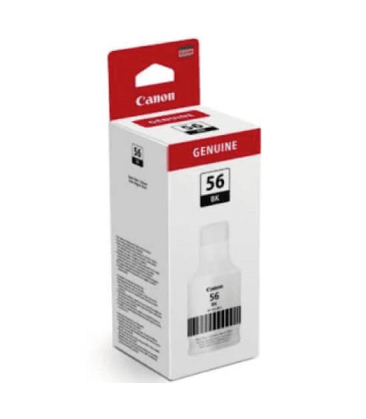 Botella tinta canon gi - 56bk 170ml 6000 paginas