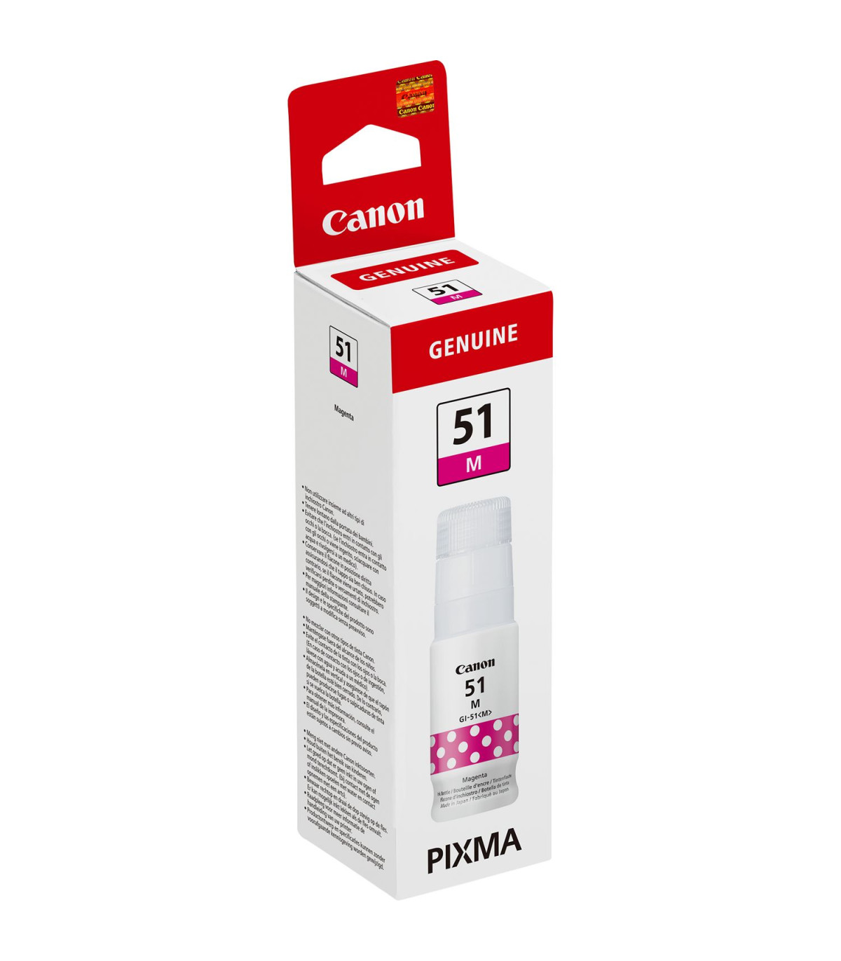 Cartucho tinta canon magenta gi - 51m 70ml 7700 paginas