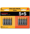 Blister pilas kodak alcalina xtralife aaa lr3 - blister 5+5