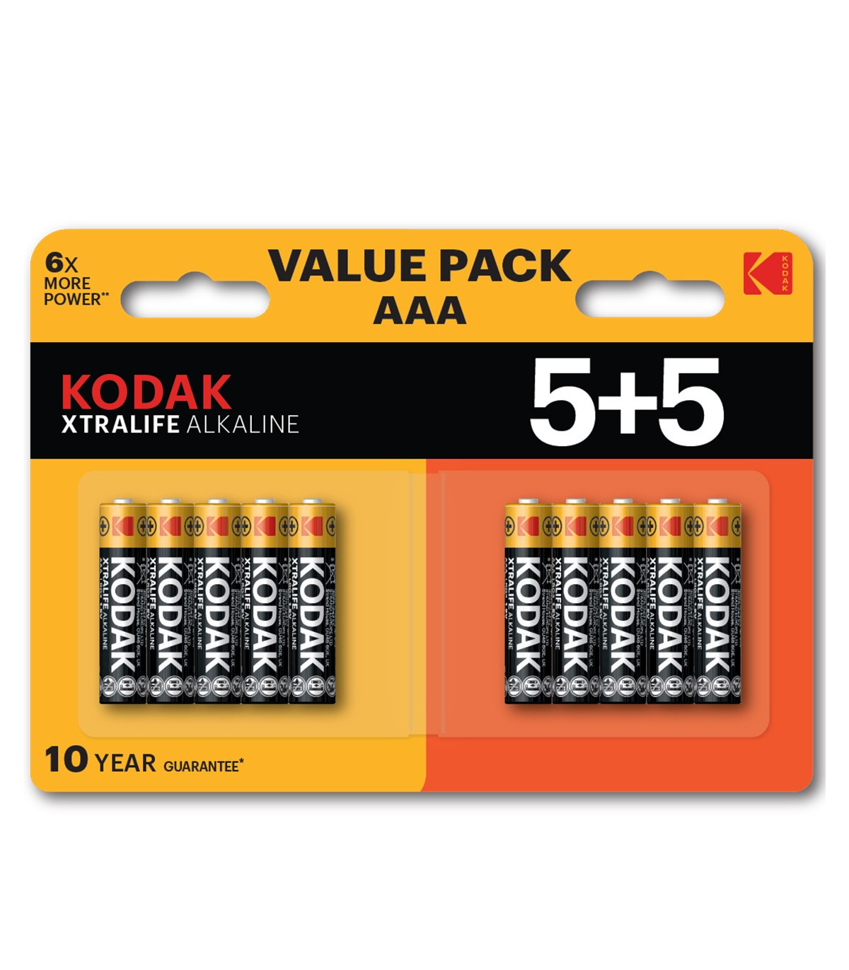 Blister pilas kodak alcalina xtralife aaa lr3 -  blister 5+5