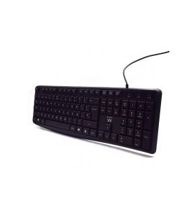 Teclado ewent ew3001 usb con escritura silenciosa