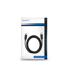 Cable de carga usb tipo c ewent ec1045 60w macho macho 1 metro