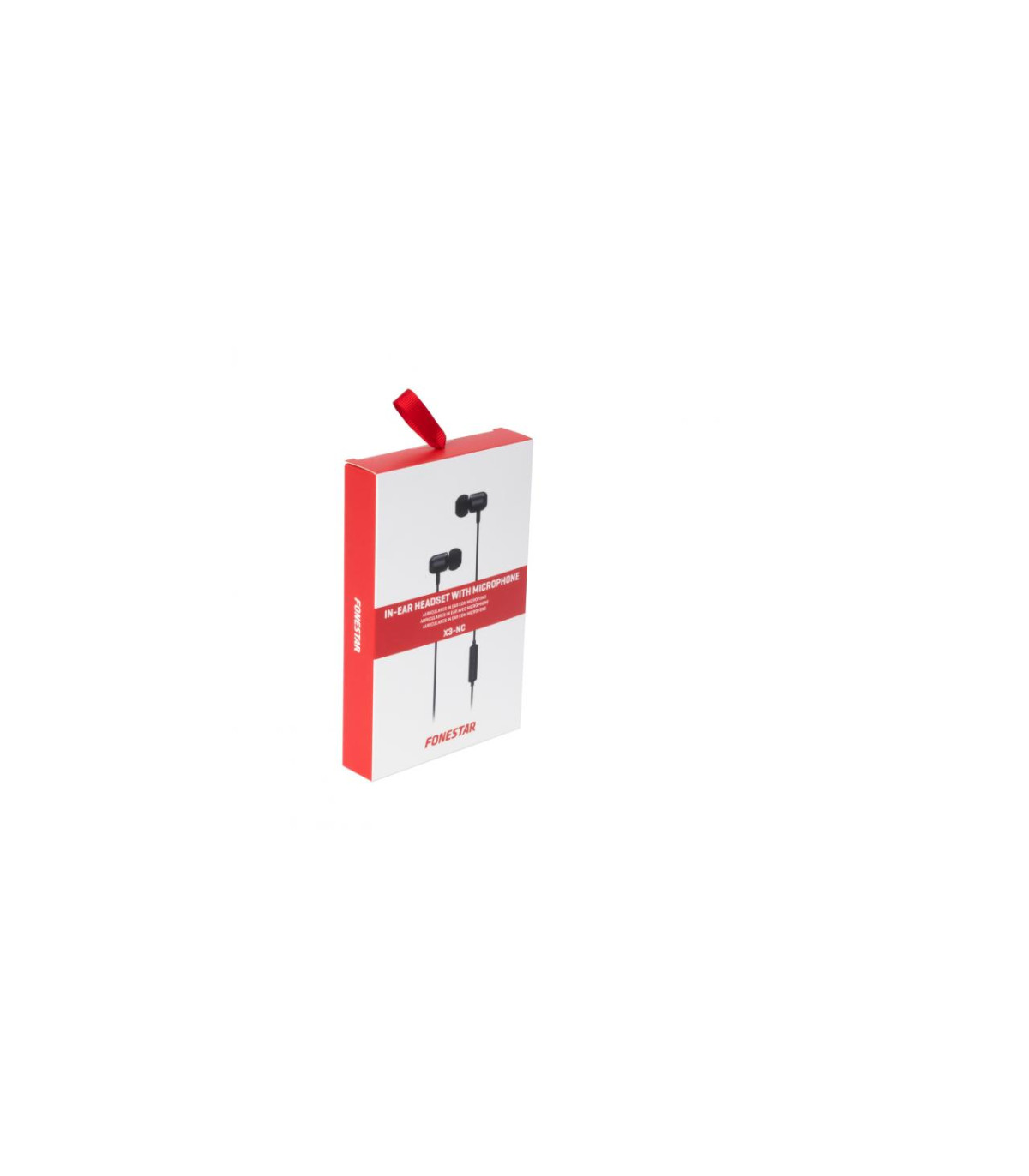Auriculares intrauditivos fonestar x3 - nc - microfono - usb tipo c - negro