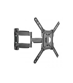 Soporte de pared ewent ew1525 para tv de 23 - 55 pulgadas easy turn tv con 3 puntos de articulacion