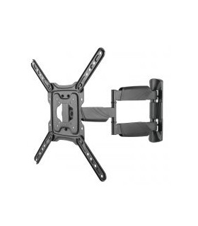 Soporte de pared ewent ew1525 para tv de 23 - 55 pulgadas easy turn tv con 3 puntos de articulacion